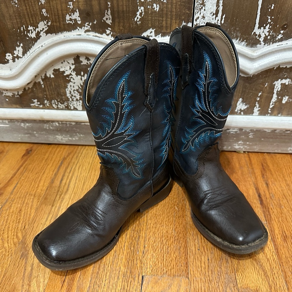 Kids Youth 1 Roper Western Cowboy Boots